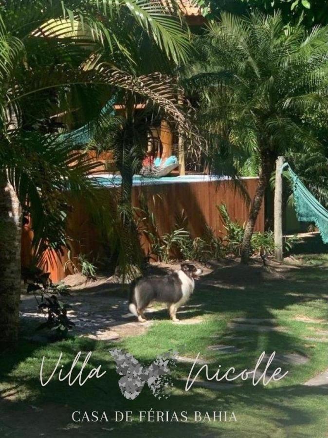 Villa Nicolle - Bahia - Praia Do Espelho Bagian luar foto