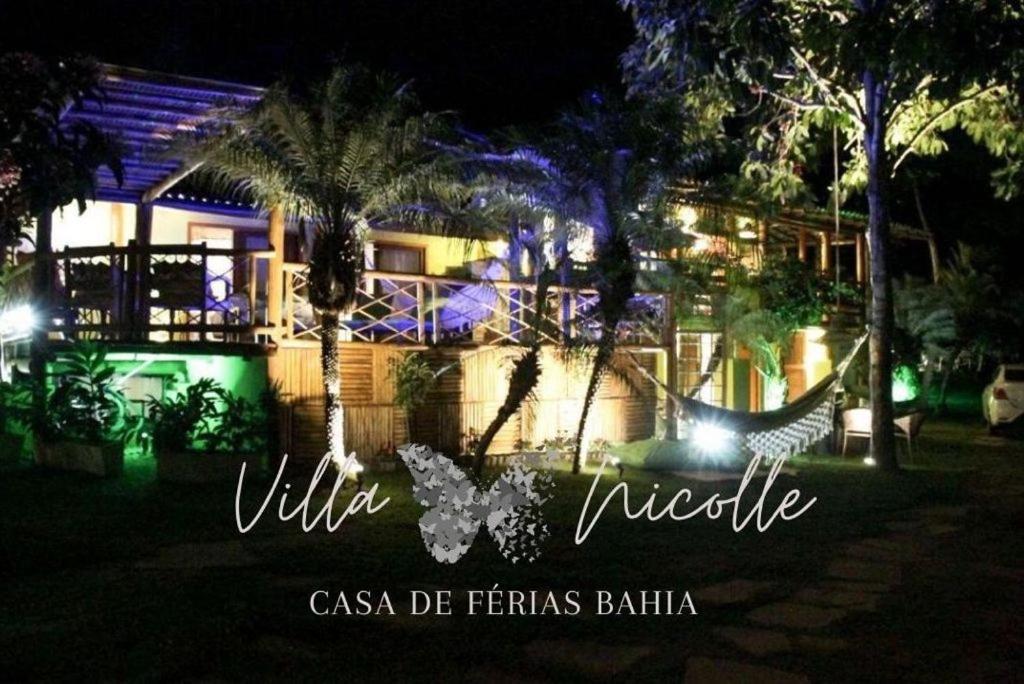 Villa Nicolle - Bahia - Praia Do Espelho Bagian luar foto