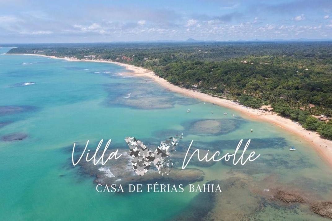 Villa Nicolle - Bahia - Praia Do Espelho Bagian luar foto